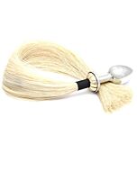 Rosebuds bourgeon caudal plug anal avec la queue blond 6,1cm