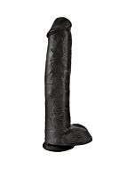 Pénis Réaliste King Cock Noir 38cm