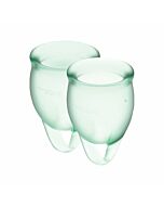 Satisfyer se sent confiant copa menstruel - Verde