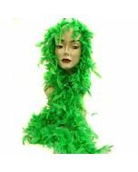 Vert plume boa 1,83 cm