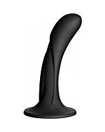 Vac-u-lock dildo silicona punto g - negro
