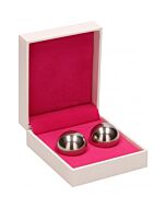 boules de geisha boules chinoises d'argent lourd