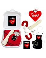 KIT ERÃTICO ROJO TE QUIERO / I LOVE YOU
