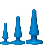 American pop kit de entrenamiento anal azul