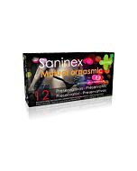 Saninex preservativos mutual orgasmic 12uds