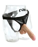 harnais Vac-u-lock avec le pénis réalistico 21,5 cm