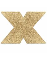 Cache-tétons Flash Croix Or