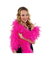 Fuchsia plumes boa 1,83 cm