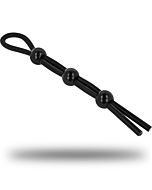 Anneau Rope pour Pénis et Testicules - Silicone Ohmama