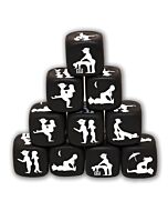 Diablo Picante - Dé à Postures Noir de Grande Qualité