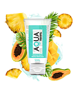 Gel lubrifiant Aqua Travel à base d'eau saveur fruits tropicaux 50ml