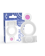 Anneau Double Plaisir Transparent