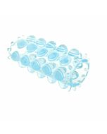 Couverture de Super extensible pour pénis bleu texturé