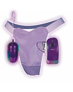 amour d'oeufs sans fil avec string et minipene