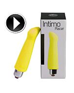 Mini vibrateur jaune plaisir intime
