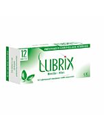 boîte Lubrix 12 unités de menthe saveur