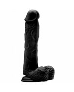 roche réel 017 100 gode réaliste 23,5 cm noir