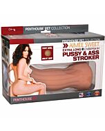 Penthouse cyberskin stroker masturbateur vagin et l'anus actrice aimee douce