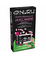 Nuru kit de massage érotique avec dvd concentré