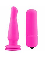 Neon vibrateur rose plug anal 1342cm