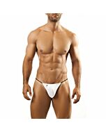 Tanga blanc brillant enfilez votre collection