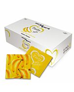 MoreAmore saveur préservatifs de la banane (boîte 100 pcs)