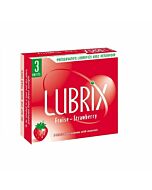Lubrix 3 unités boîte saveur de fraise