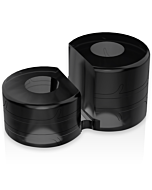 Anneau de Puissance Double Noir