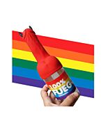 1 Biberon Orgueil LGTBIQ+ Tétine Penis | Feu Fête 100%