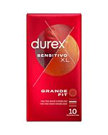 Préservatifs Durex XL Sensitivo 10 unités