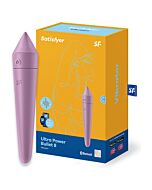Satisfyer Ultra Power Bullet 8 avec App - Violet | Jouet érotique en silicone avec bluetooth et 12 programmes de vibration