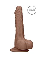 Dildo Real Feel 10'' - Peau Douce Bronze