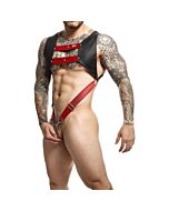 DNGEON Top Cockring Harness - Rouge