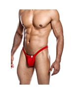 String et culotte string rouge - Ensemble complet pour les nuits spéciales