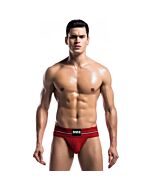 Jockstrap large classique large - rouge