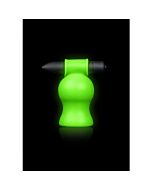 Aïe ! Masturbateur avec Vibrations Fluorescentes - Lumineux dans l'Obscurité