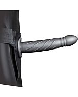 Aïe! Gode Ceinture Creux Tressé Métallisé 8''/20 cm