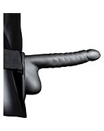 Ouch-Correa Creuse avec Testicules Métallisés 8'' - Nouveau design!