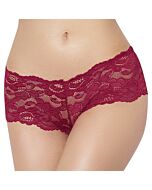 Dentelle Florale Rouge XL