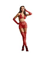 Ensemble Diamant Rouge - 5 Pièces