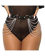 Ceinture de bondage noire "Dark Desire