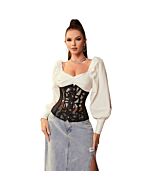 Corset Noir à Lacets
