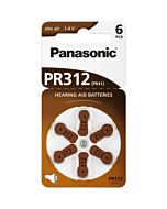 Pack Énergie Vitale PR312 - 6 Piles Panasonic
