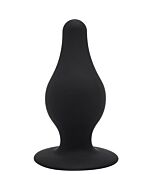 Tapón de Placer de Doble Densidad Negro