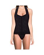 Corset Ilidia Noir Brillant