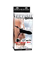 imaginaire Fetish extrême harnais silicone creux noir