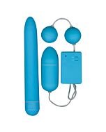 amusant Funky jouet bleu coffret