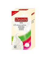 préservatifs crème Sensinity 12 pcs