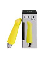 Mini vibrateur jaune plaisir intime