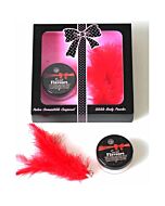 Cas poudres comestibles fraise